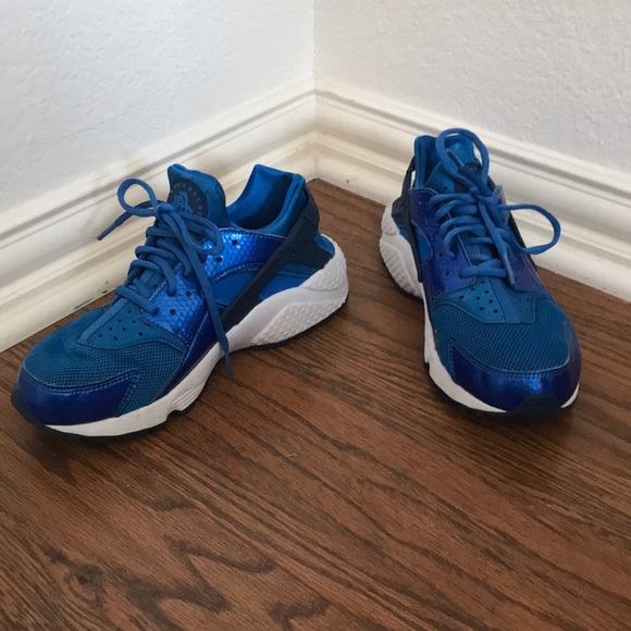 electric blue huaraches